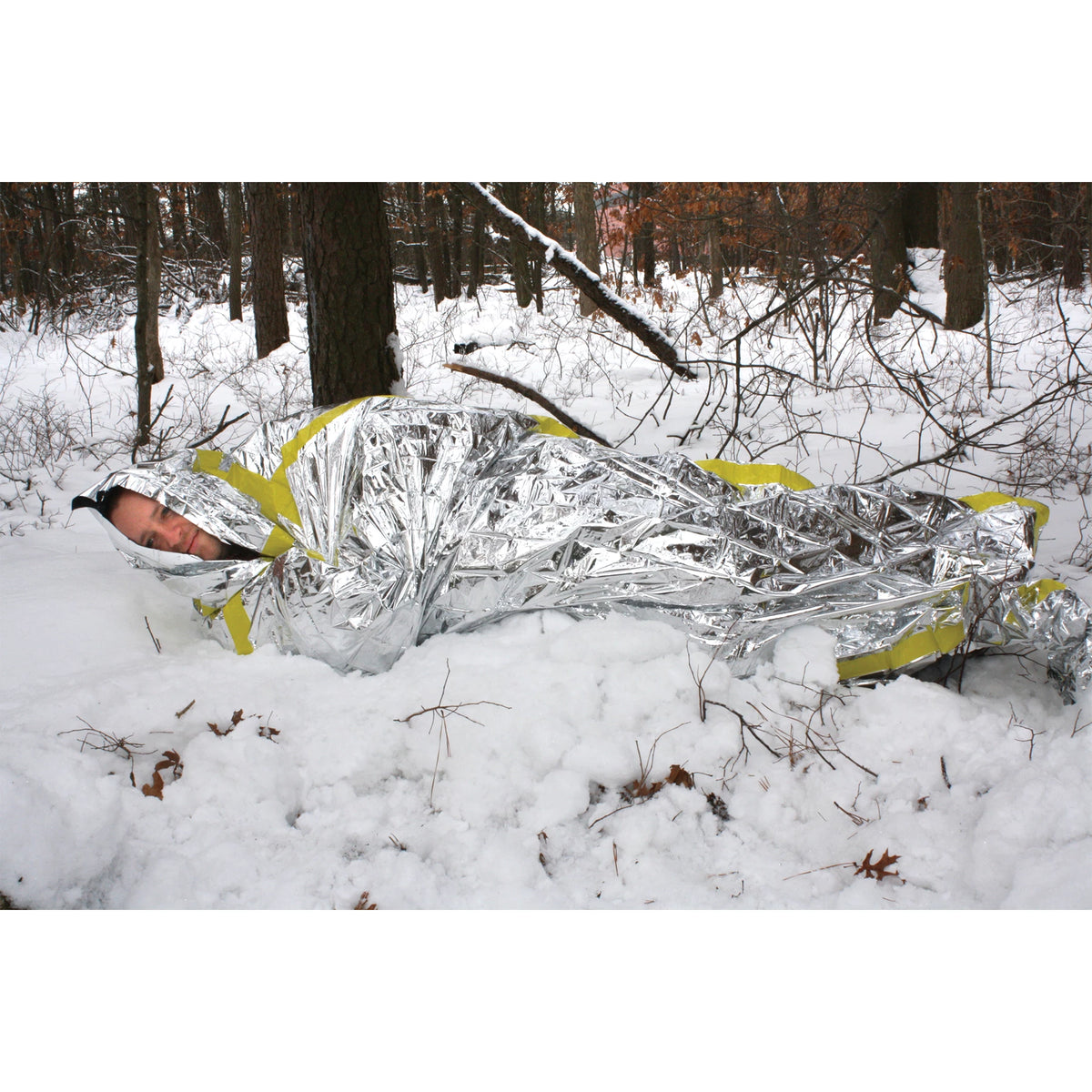 Rothco Polarshield Sleeping Bag Style Survival Blanket - Rothco 1034
