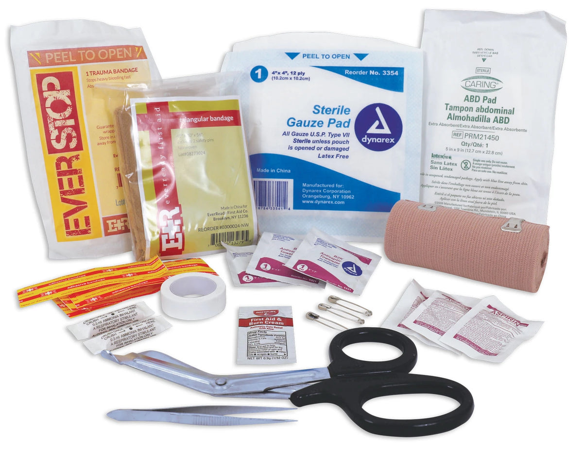 Rothco Tactical Trauma First Aid Kit Contents - Rothco 1708