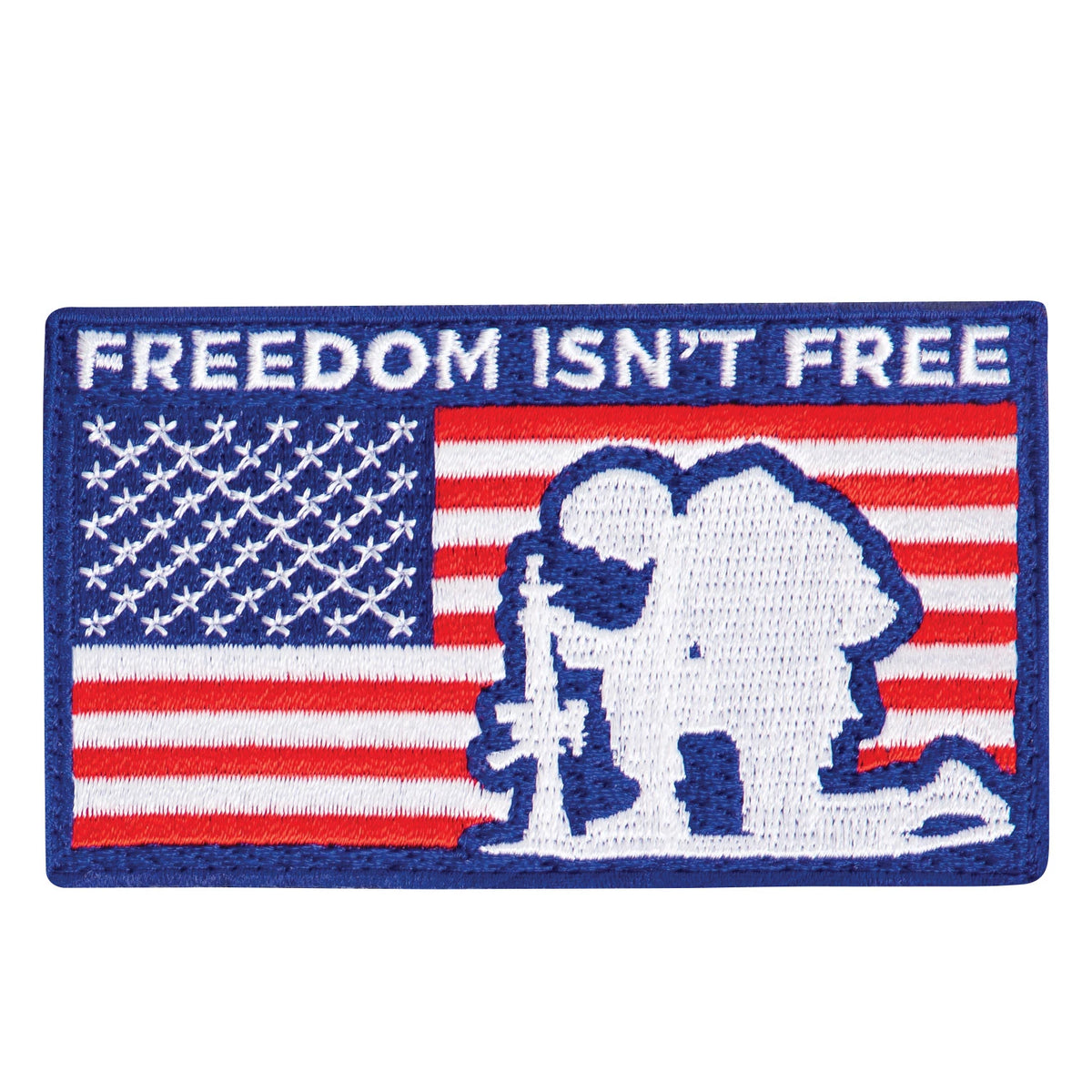Rothco Freedom Isn't Free Patch With Hook Back - Rothco 1899