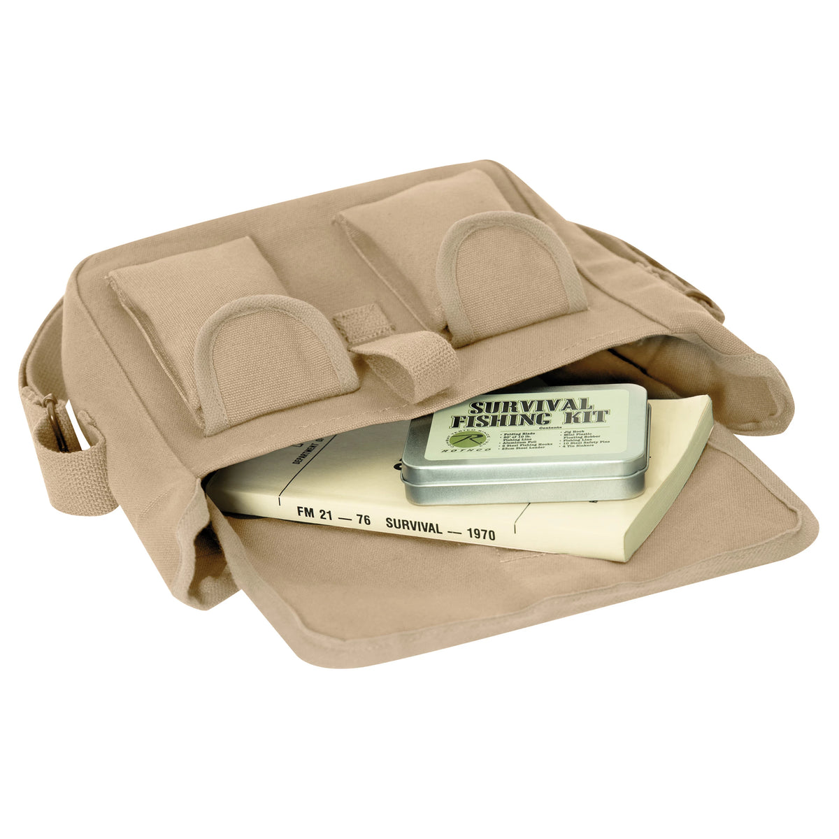 Rothco Canvas Ammo Shoulder Bag - Rothco 2279