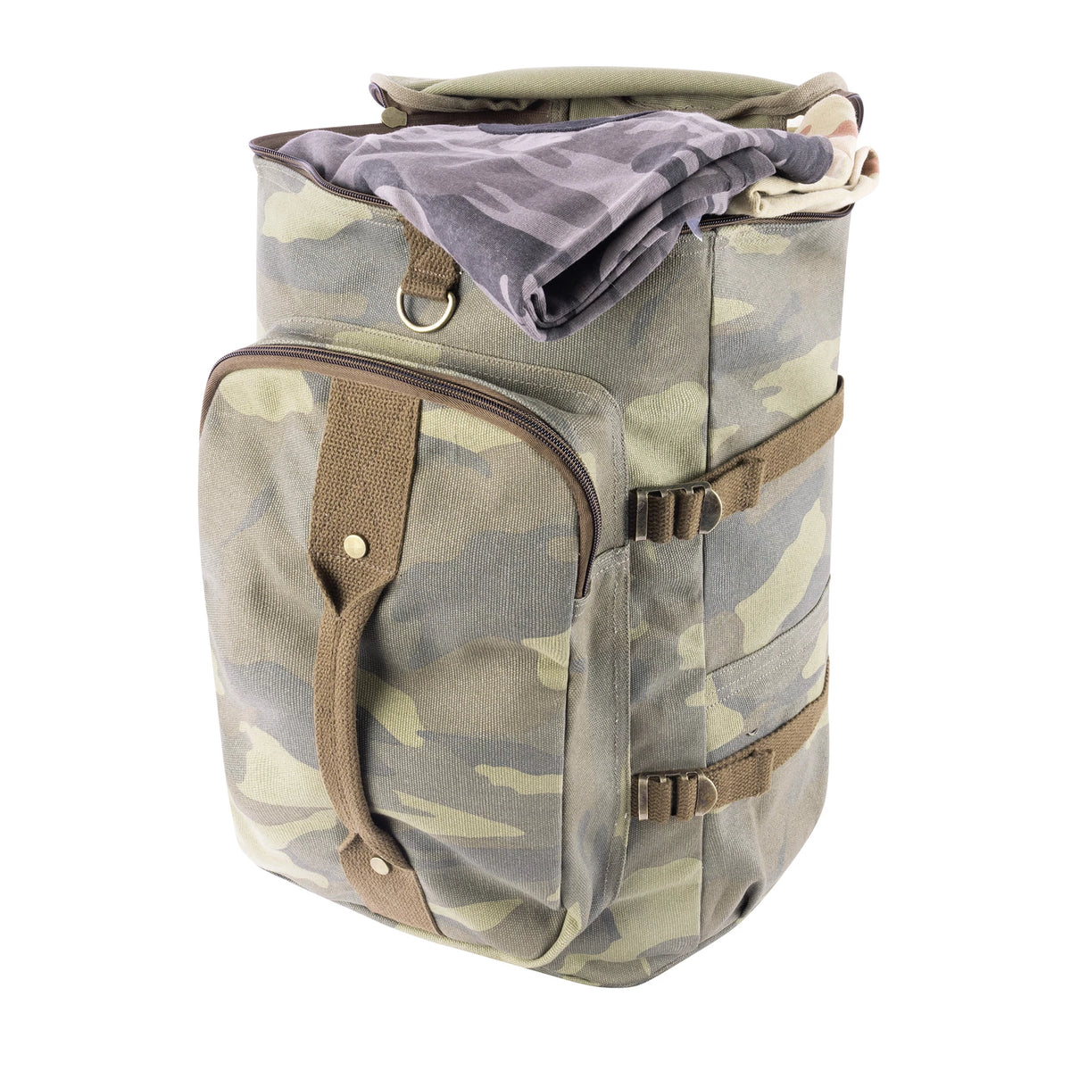 Rothco Convertible Canvas Duffle / Backpack - 19 Inches - Rothco 25161