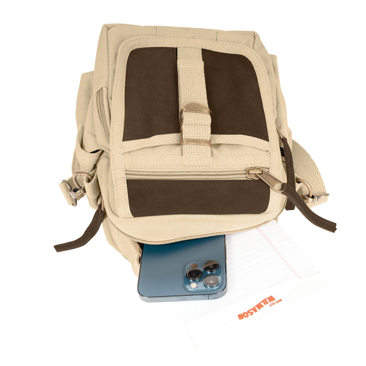 Rothco Vintage Canvas & Leather Travel Shoulder Bag - Rothco 28360