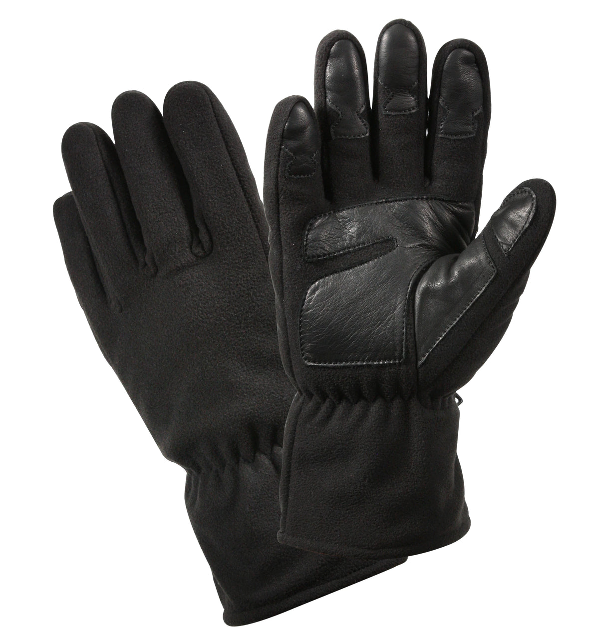 Rothco Micro Fleece All Weather Gloves - Rothco 3470-BK-S