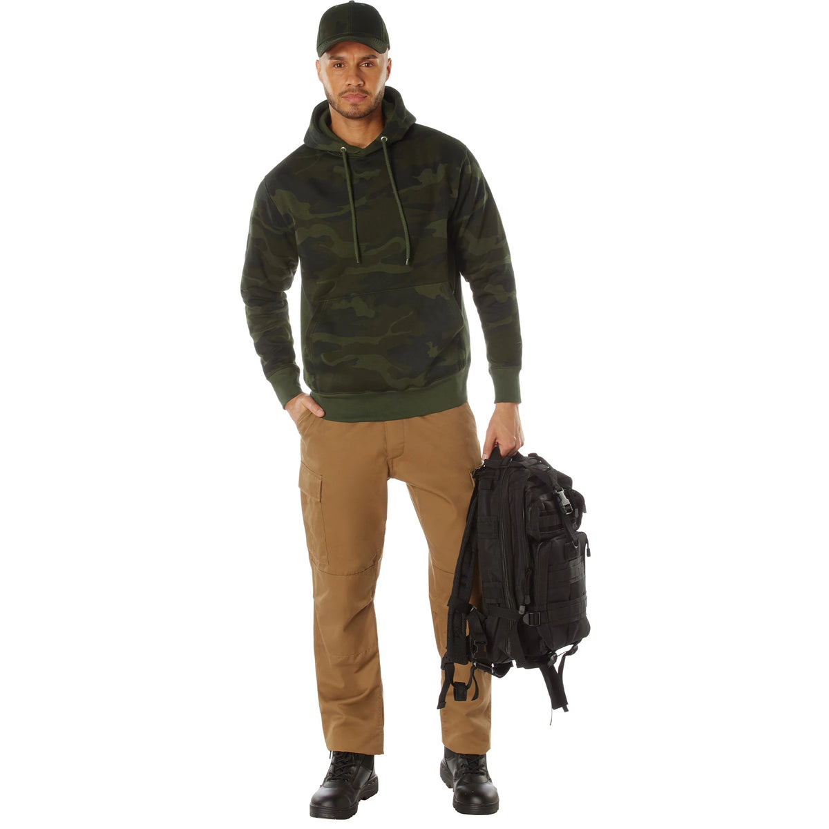 Rothco Every Day Pullover Hooded Sweatshirt - Rothco 42095-LRG
