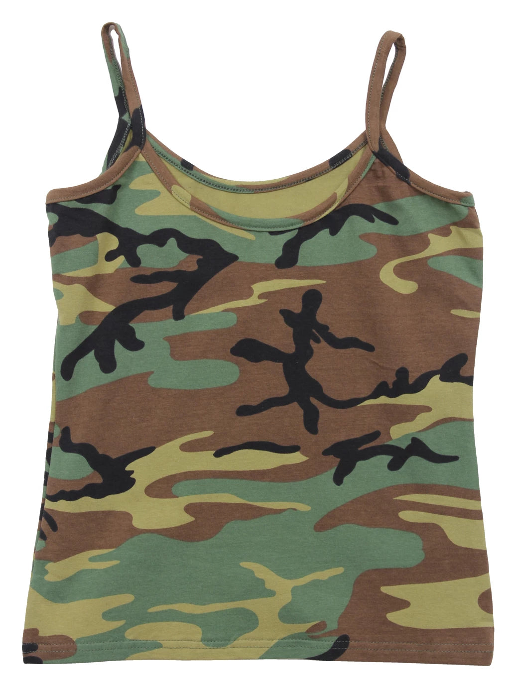 Rothco Woodland Camo "Booty Camp" Booty Shorts & Tank Top - Rothco 4476-XS