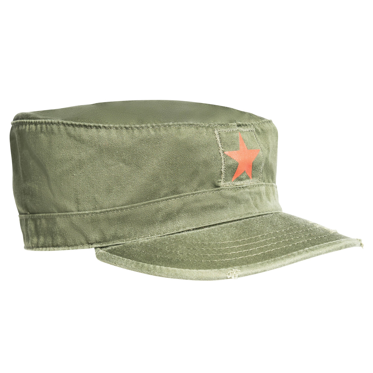 Rothco Vintage Fatigue Cap w/ Red Star - Rothco 4518-S
