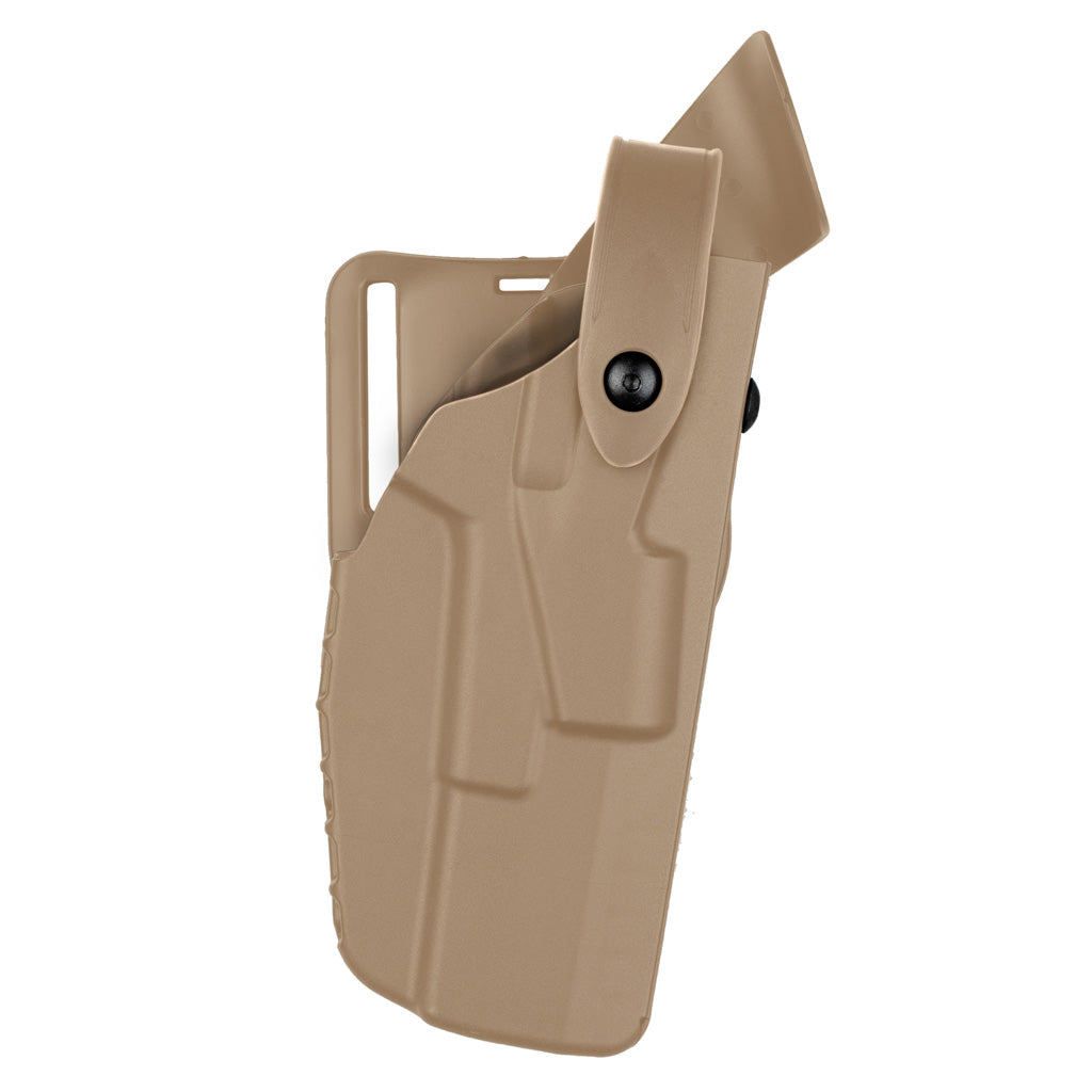 Safariland Model 7360 7TS ALS/SLS Mid-Ride Level III Duty Holster for Glock 17 w/ Compact Light