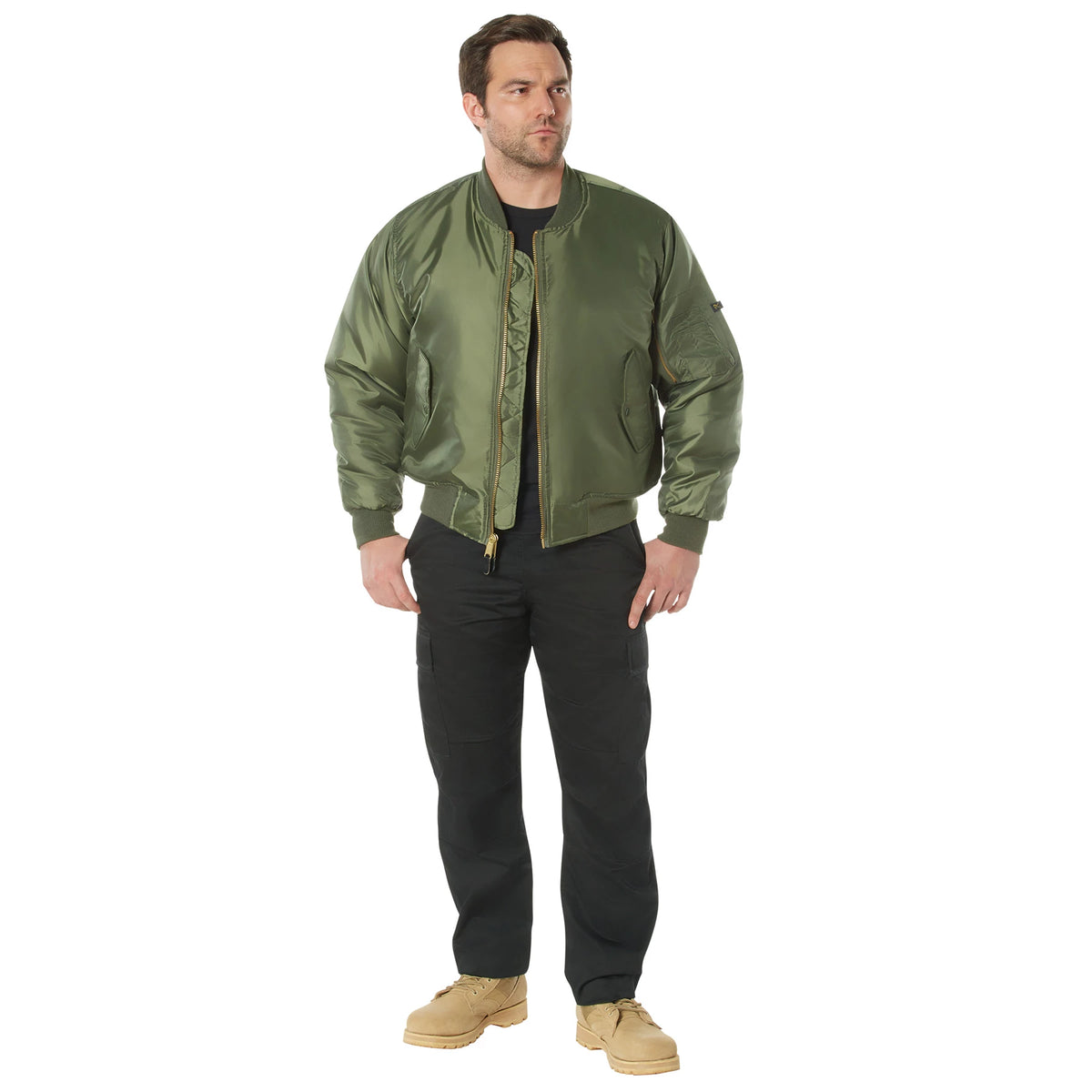 Rothco Concealed Carry MA-1 Flight Jacket - Rothco 77450-MED