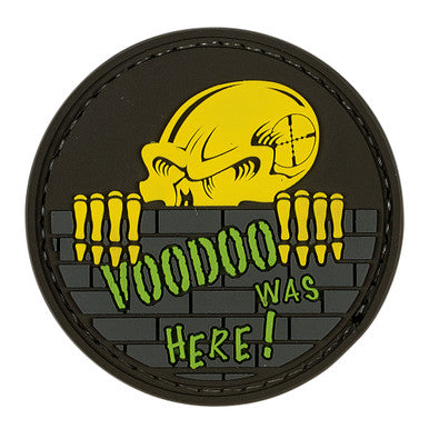 Voodoo Was Here Rubber Patch