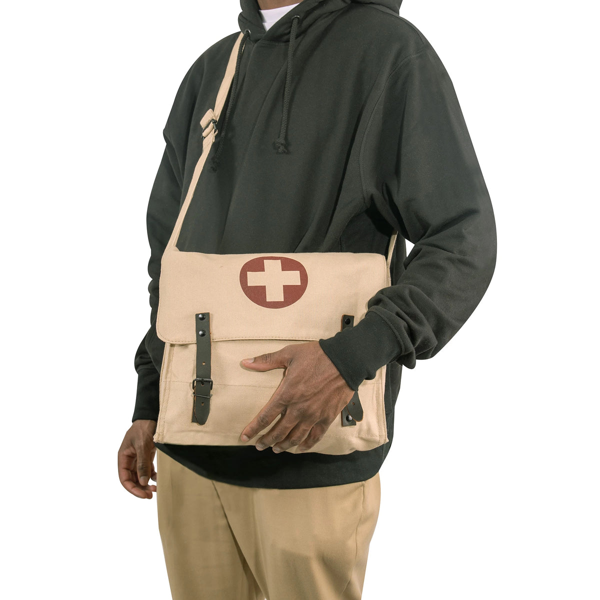 Rothco Vintage Medic Canvas Bag With Cross - Rothco 9121