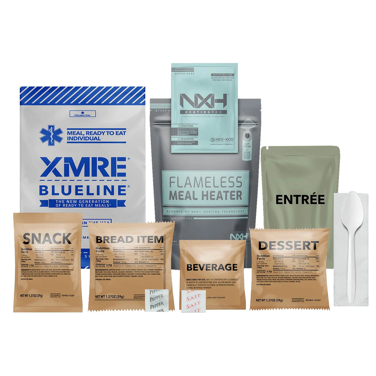 XMRE Blue Line Meals -12 Pack - Rothco 9212