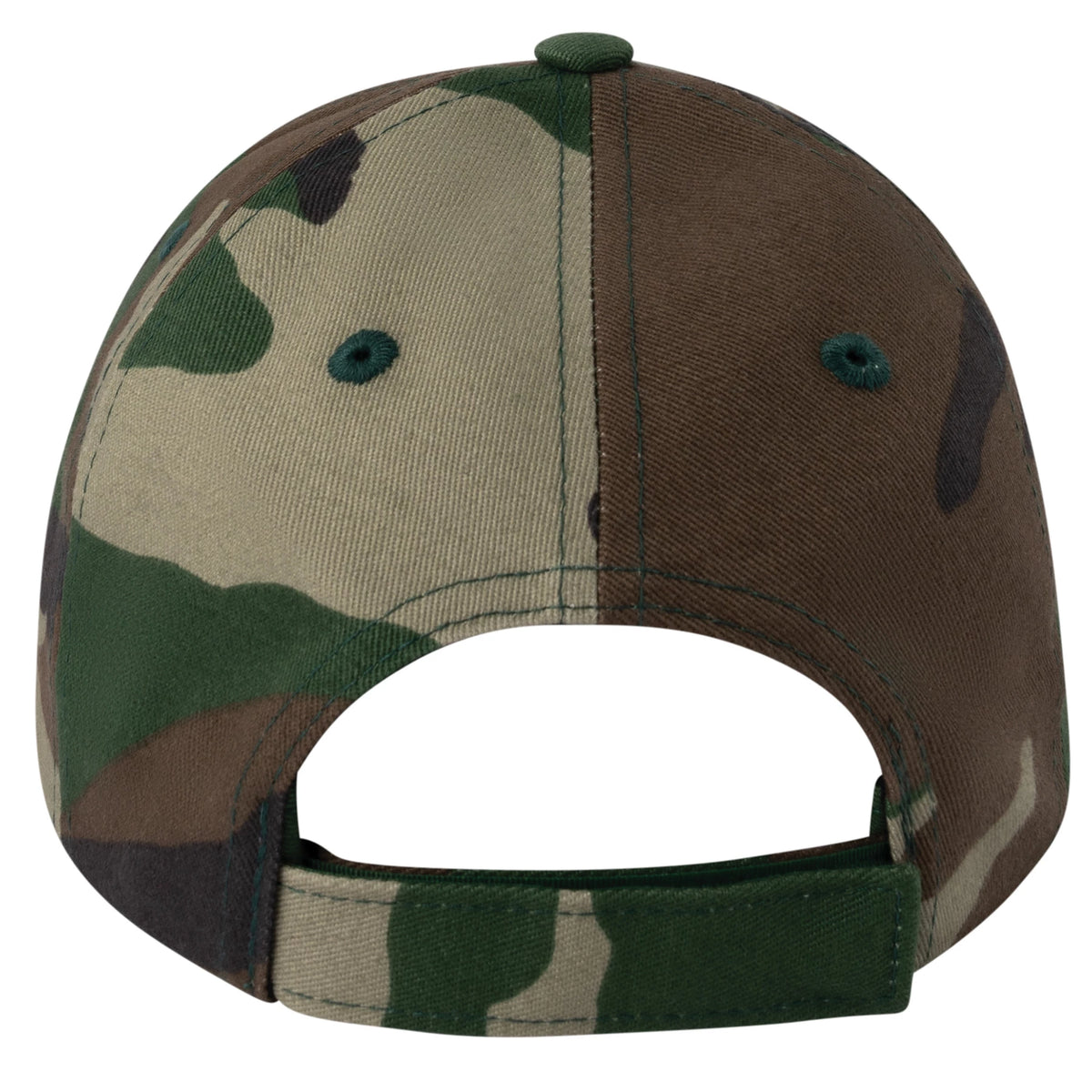 Rothco Kid's Camo Low Profile Cap - Woodland Camo - Rothco 9600