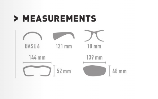 Bobster BSPE01 - Speed Sunglasses - Matte Clear/Gray Framew/ Smoked Crimson M