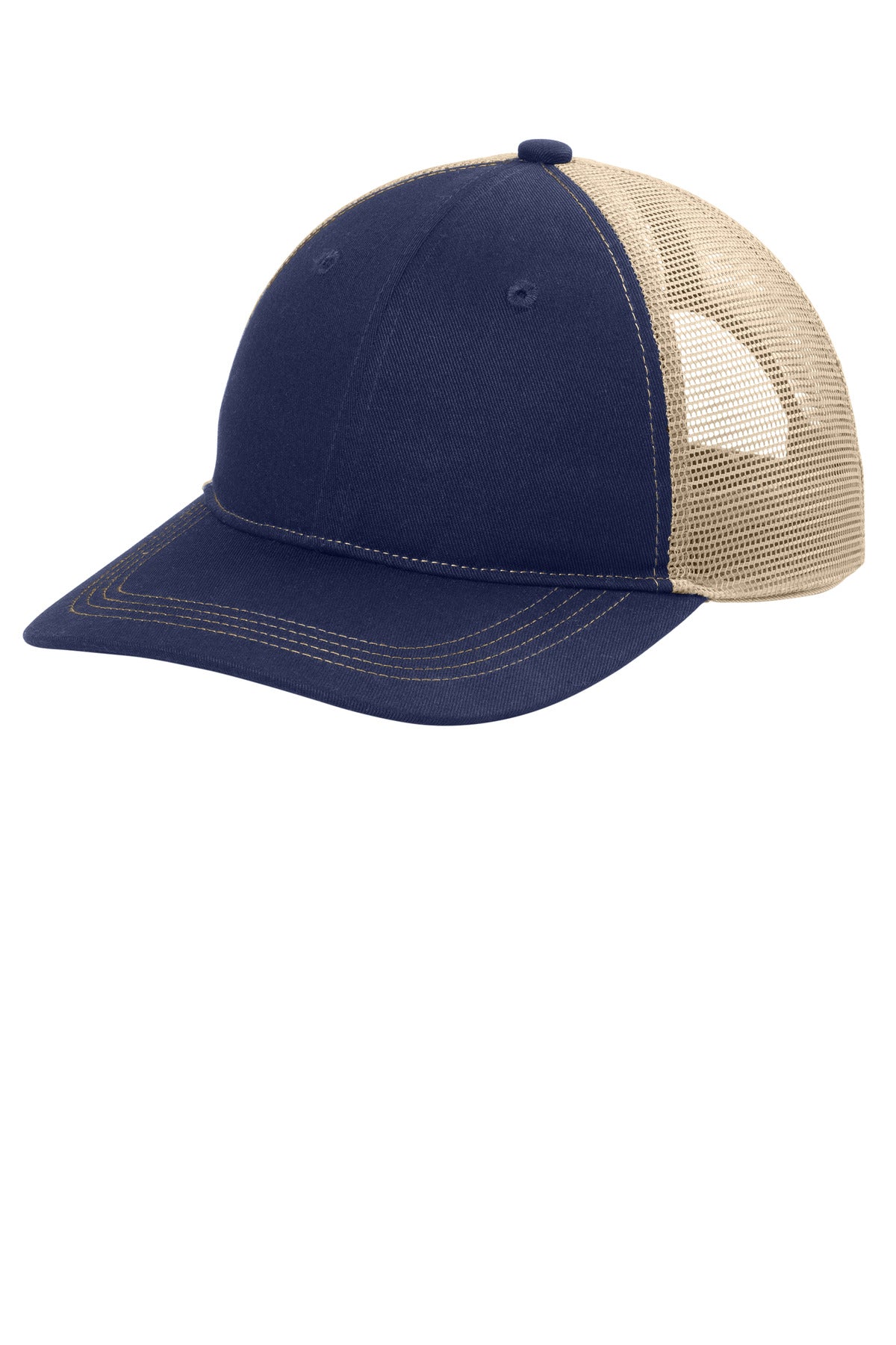 Port Authority® Unstructured Snapback Trucker Cap C409