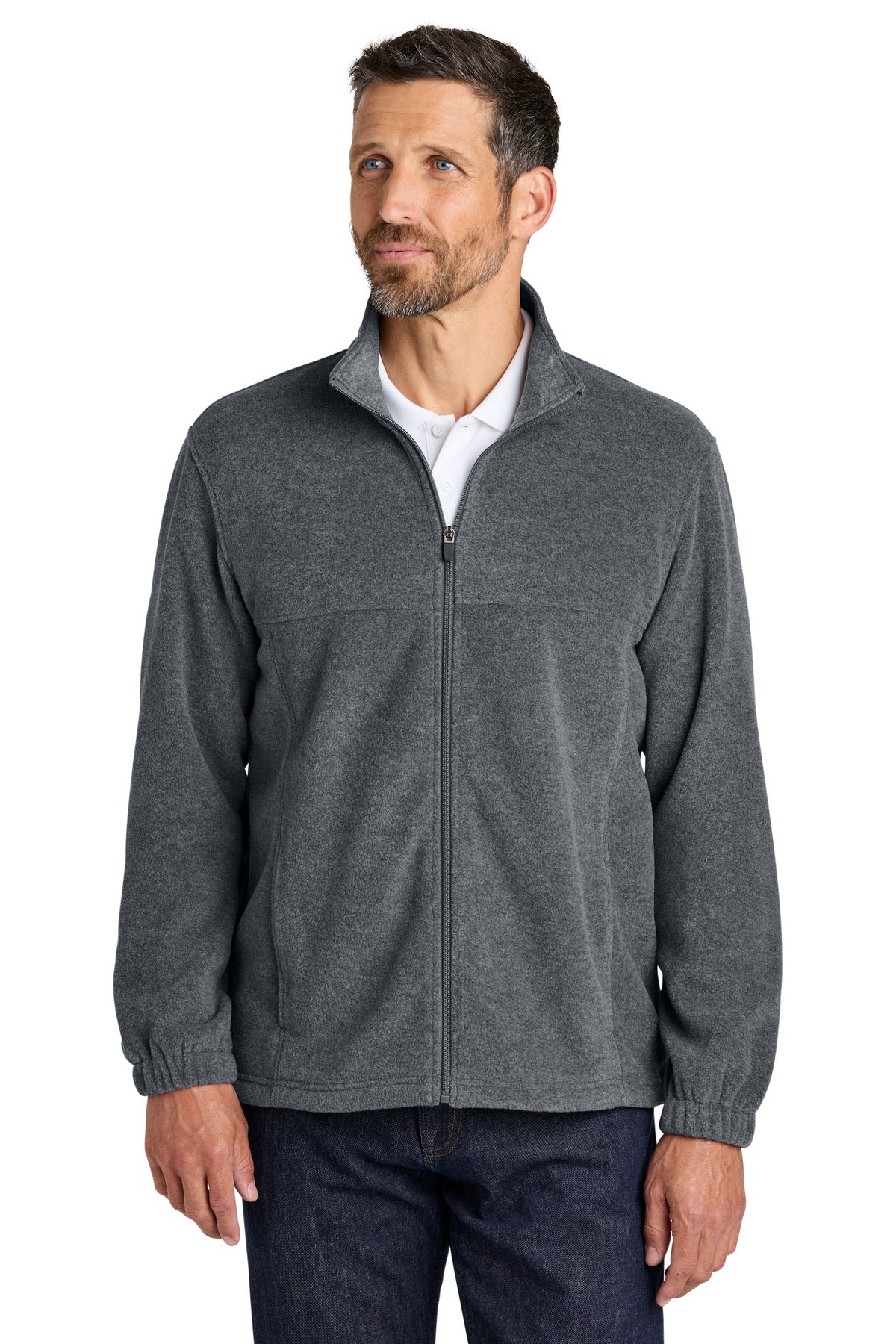 Port Authority® Plush Fleece Full-Zip Jacket F190
