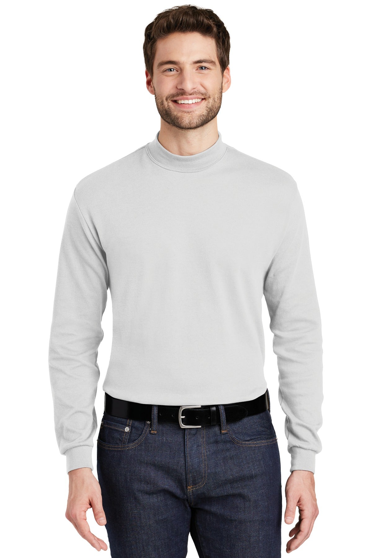 Port Authority® Interlock Knit Mock Turtleneck. K321