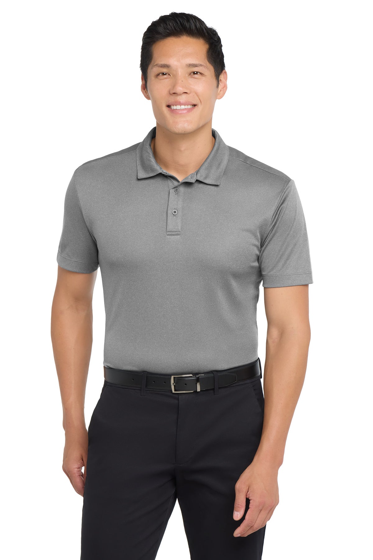 Port Authority ® Heathered Silk Touch ™ Performance Polo. K542