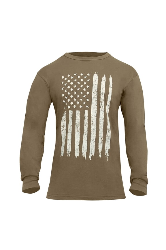 Rothco US Flag Long Sleeve T-Shirt