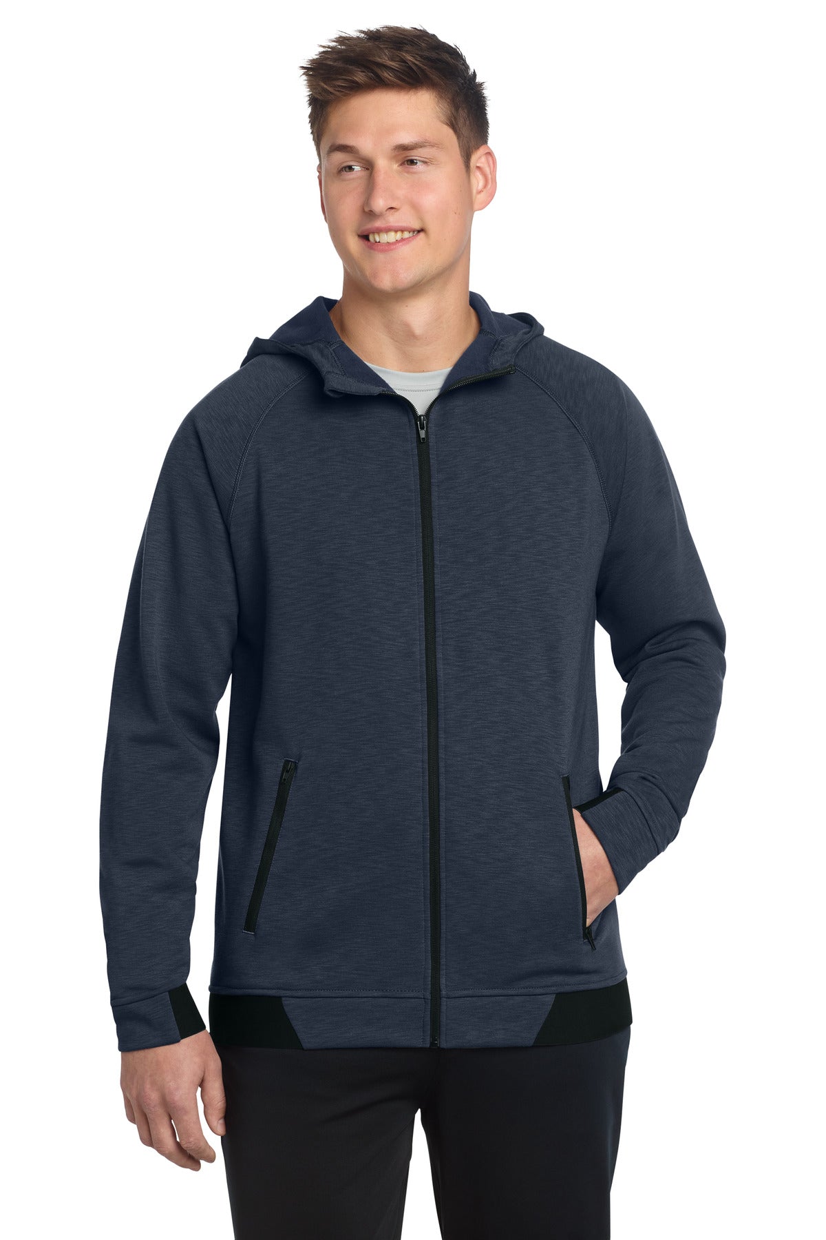 Sport-Tek® PosiCharge® Strive Hooded Full-Zip ST570