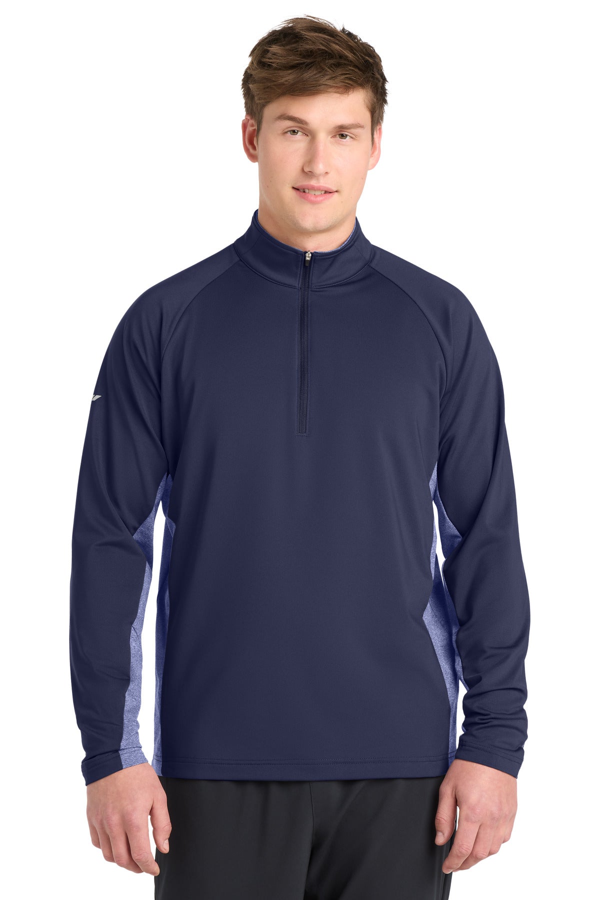 Sport-Tek® Sport-Wick® Stretch Contrast 1/4-Zip Pullover. ST854