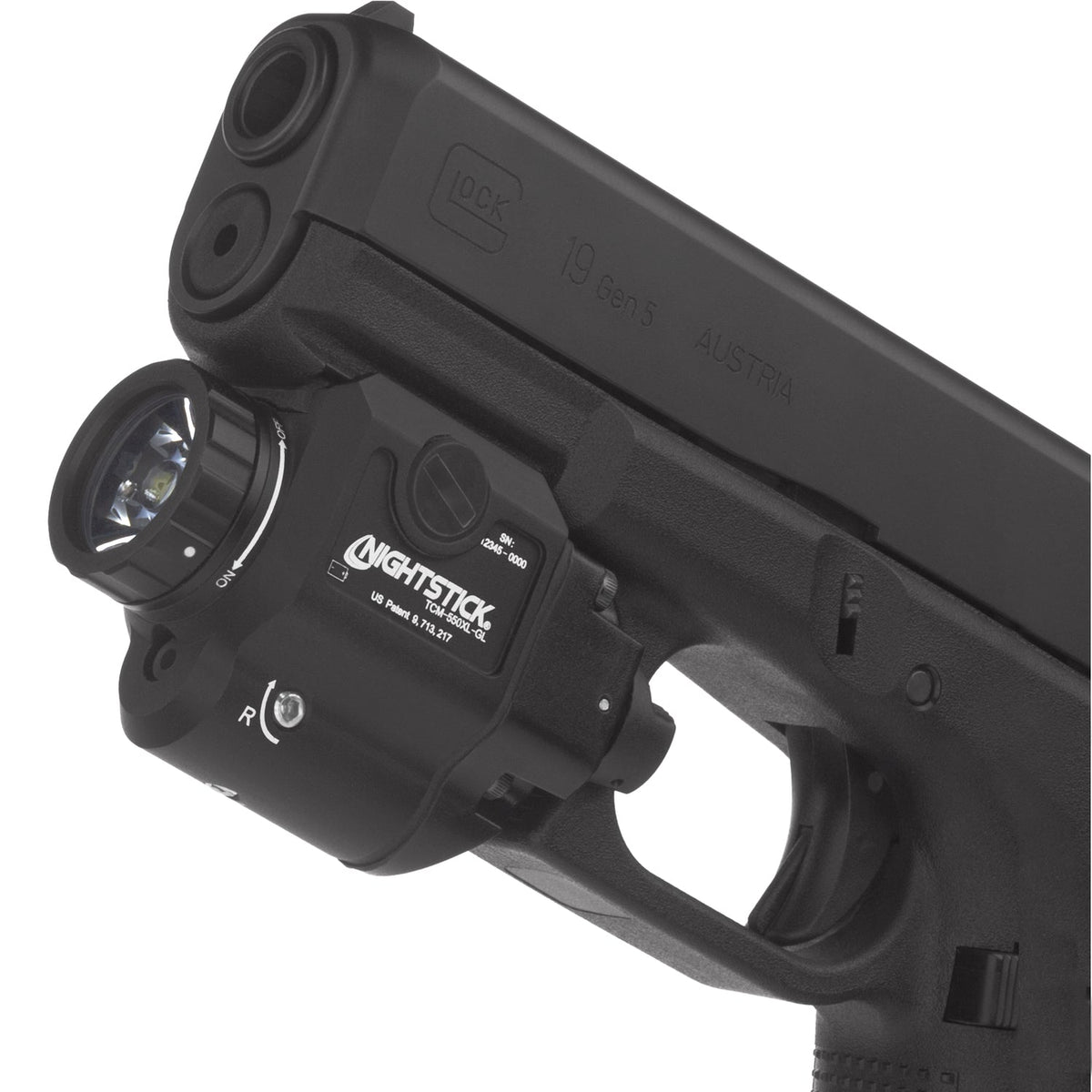 Nightstick TCM-550XL - TCM-550 Compact Tactical Weapon-Mounted Light