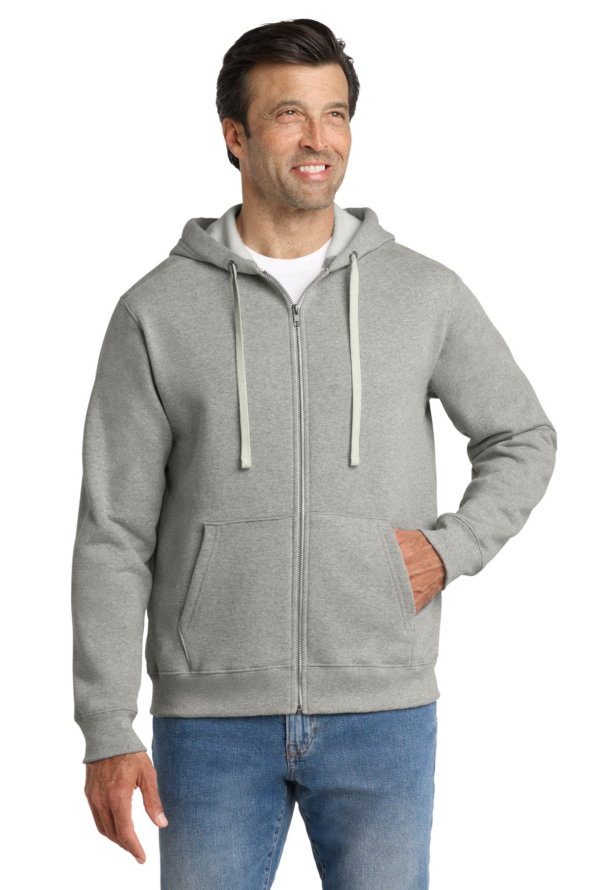 Volunteer Knitwear™ Chore Fleece Full-Zip Hoodie VL130ZH
