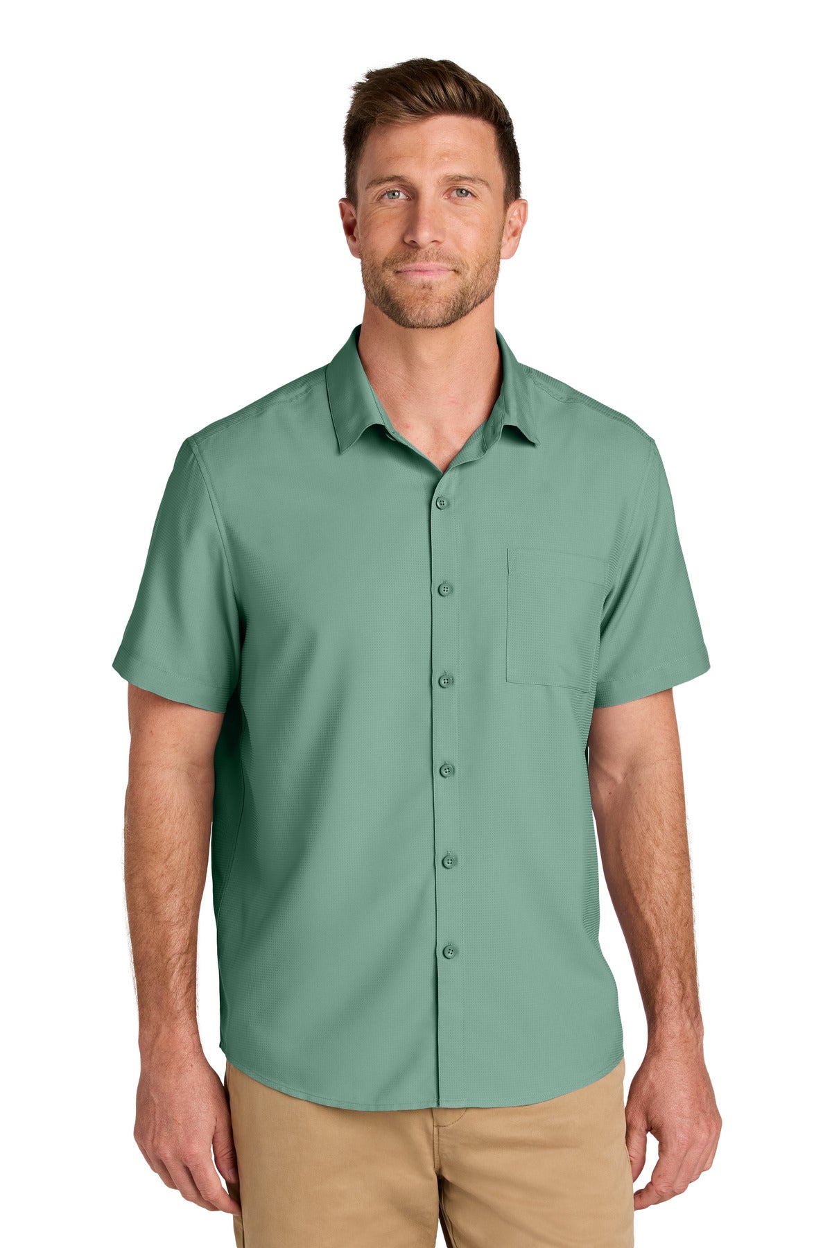 Port Authority® Short Sleeve UV Dockside Shirt W963