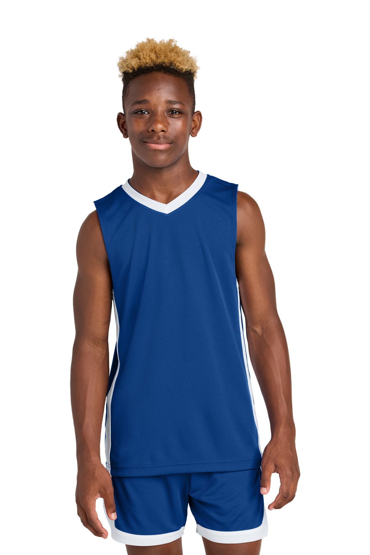 Sport-Tek® Youth Rival Basketball Rev Jersey YST900