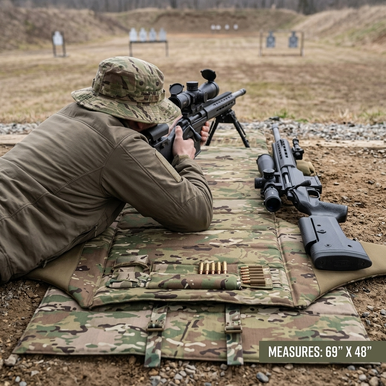 Roll Up Shooter's Mat