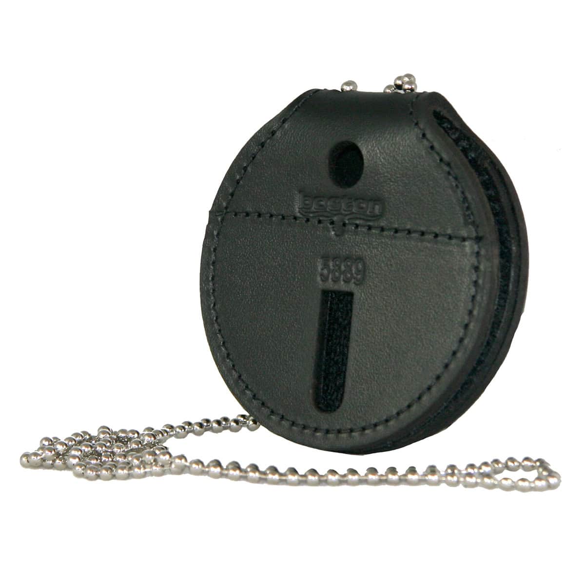 Circle Badge Holder, Hook and Loop Closure