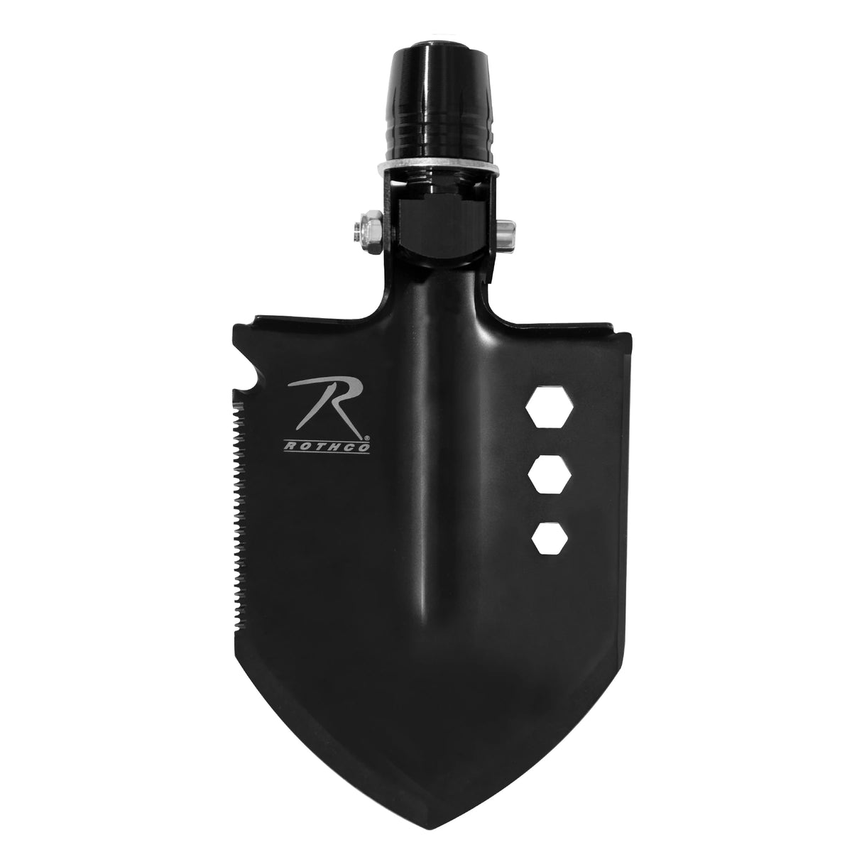 Rothco 8-in-1 Multi-Tool Survival Shovel / Portable Camping Entrenching Tool - Stainless Steel - Rothco 10156