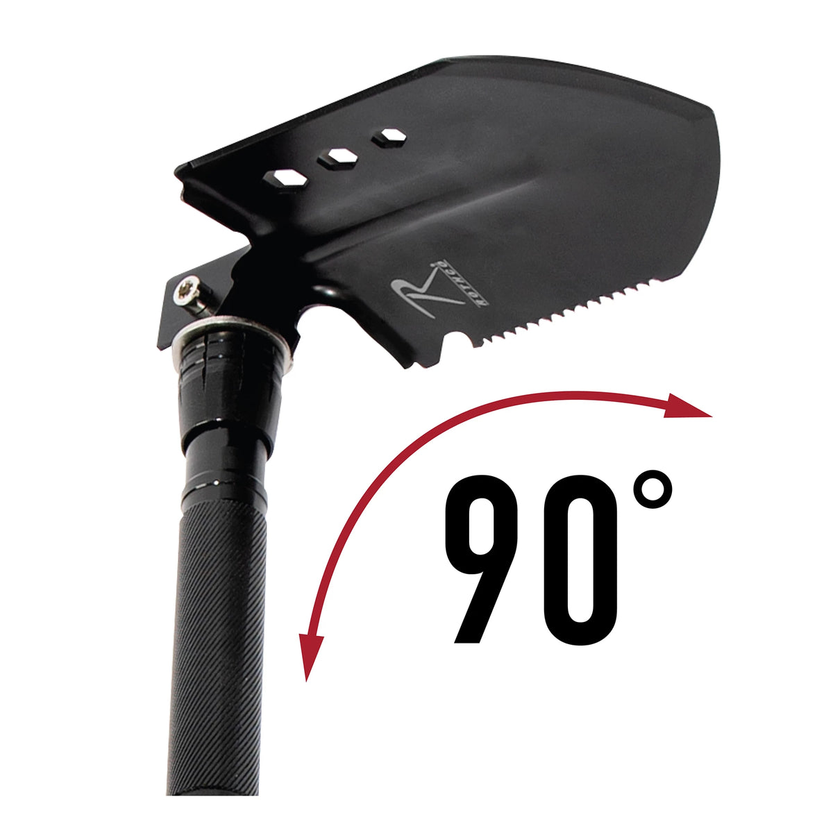 Rothco 8-in-1 Multi-Tool Survival Shovel / Portable Camping Entrenching Tool - Stainless Steel - Rothco 10156