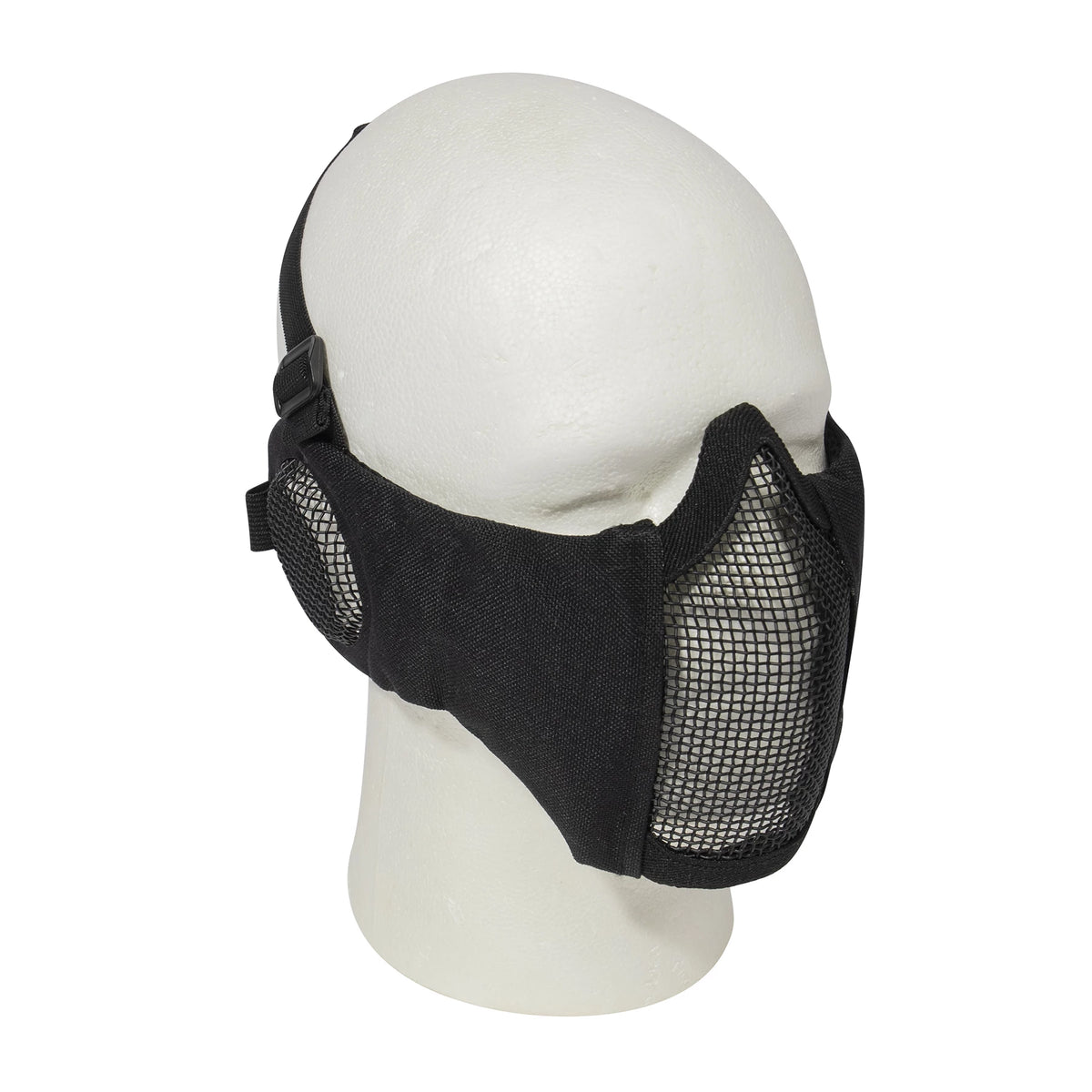 Rothco Steel Half Face Mask With Ear Guard - Black - Rothco 10857