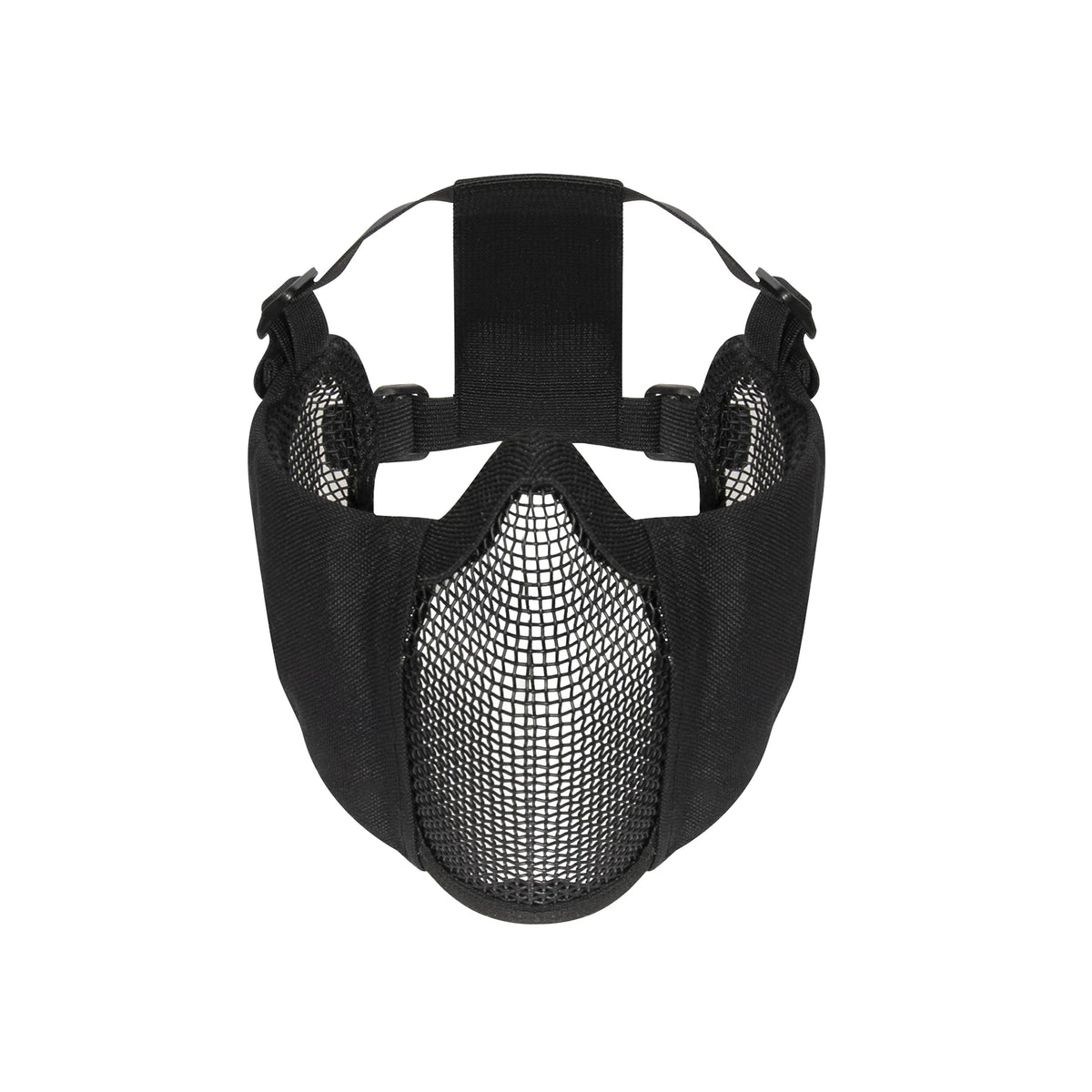 Rothco Steel Half Face Mask With Ear Guard - Black - Rothco 10857