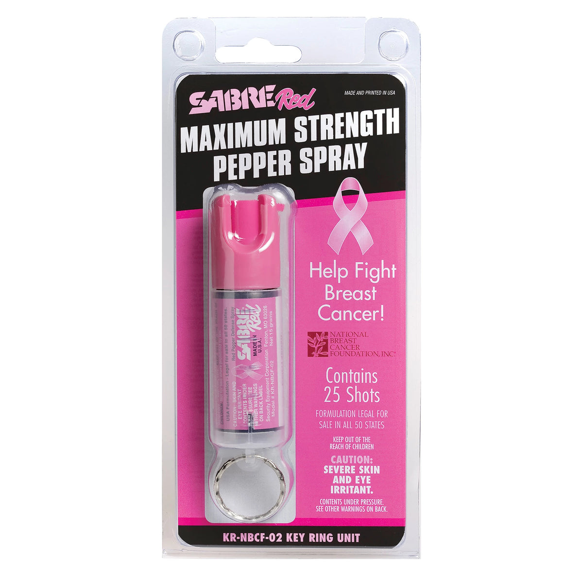 Pink Sabre Pepper Spray USA Formula(kr-nbcf-02) - Rothco 11011