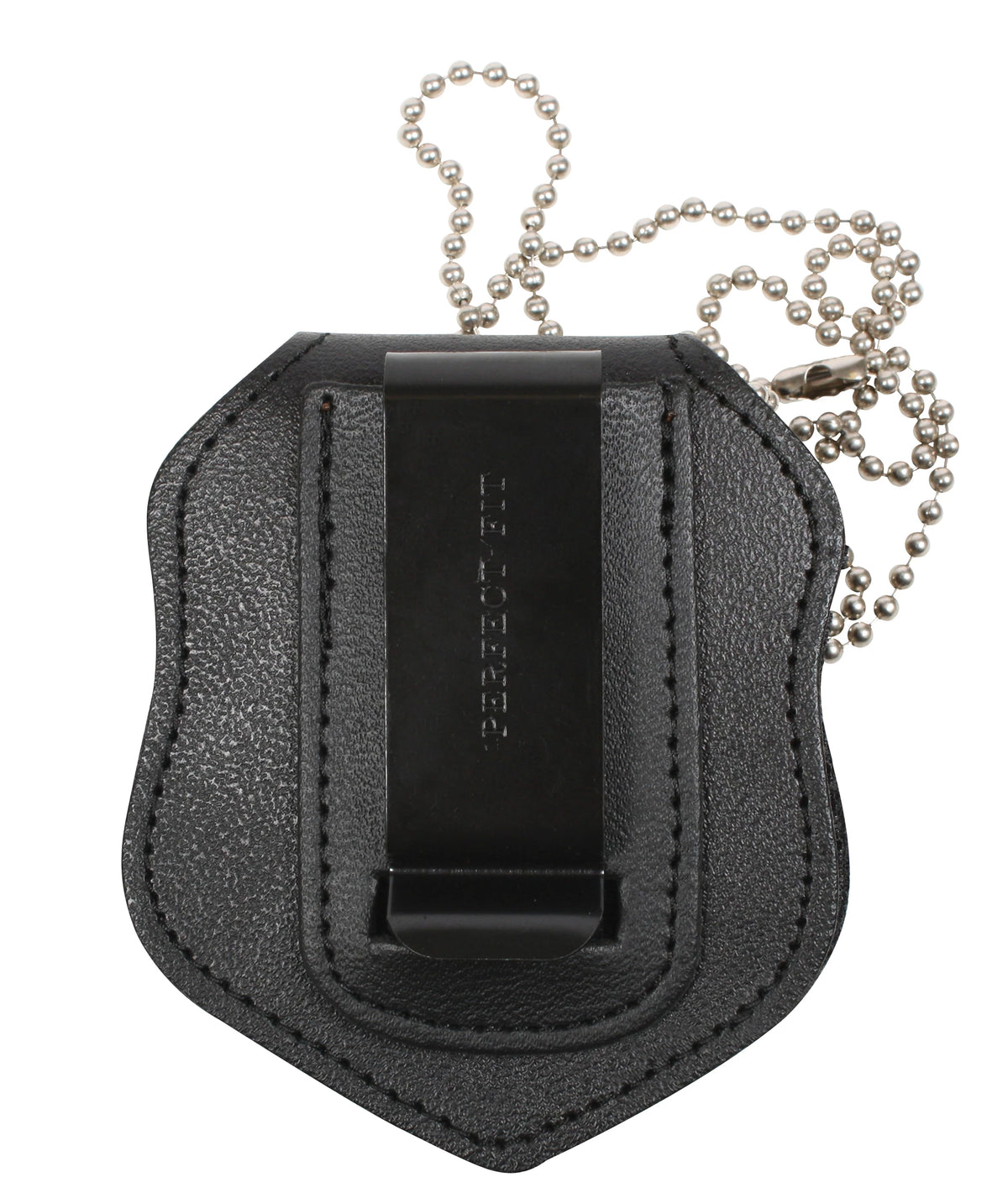 Rothco NYPD Style Leather Badge Holder With Clip - Rothco 1135