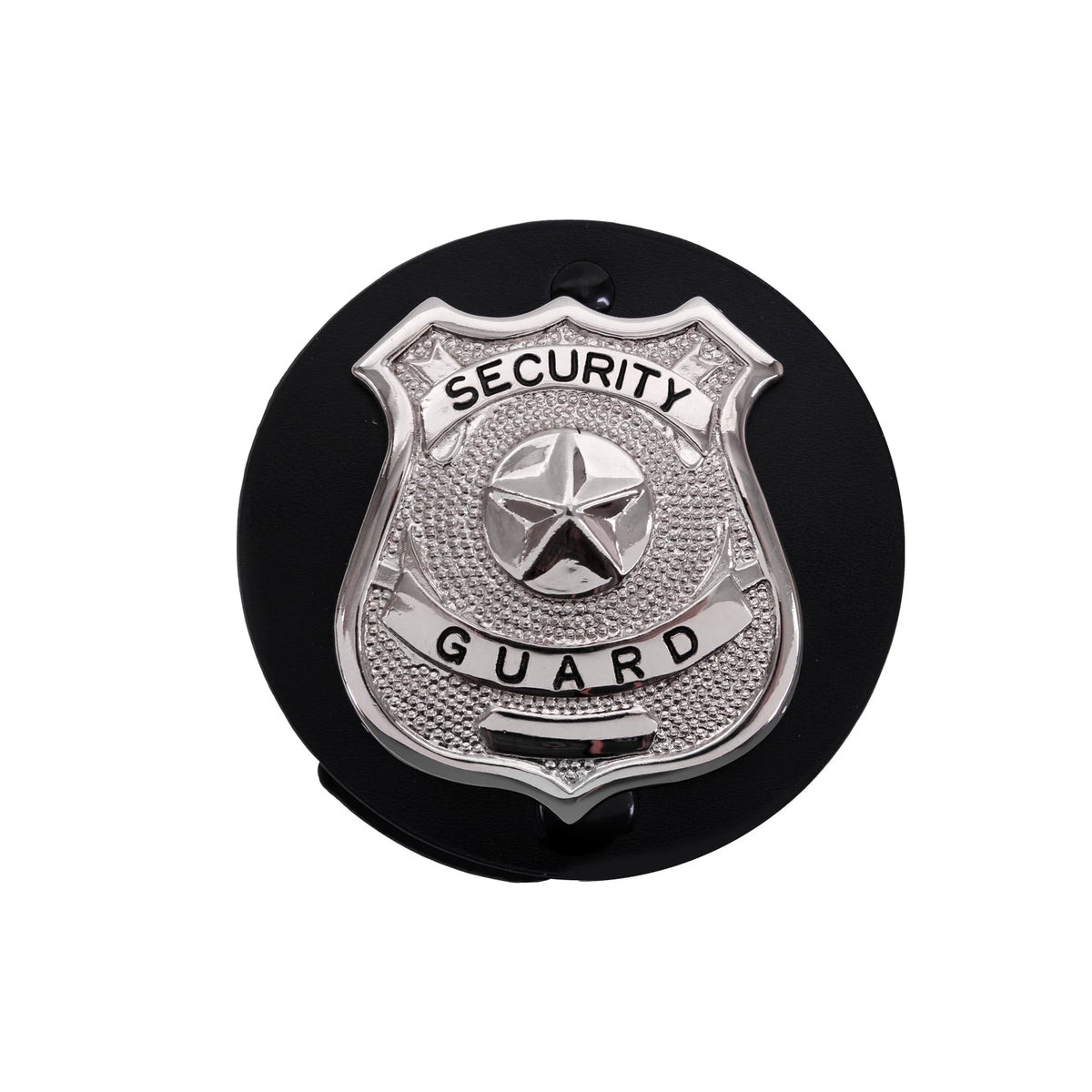 Rothco Round Leather Clip-On Badge Holder - Rothco 1137