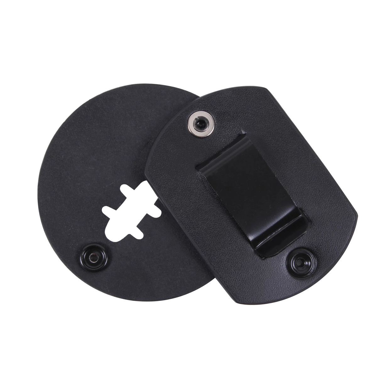 Rothco Round Leather Clip-On Badge Holder - Rothco 1137