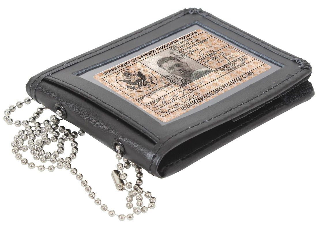 Rothco Leather Neck Identification Holder - Rothco 1138