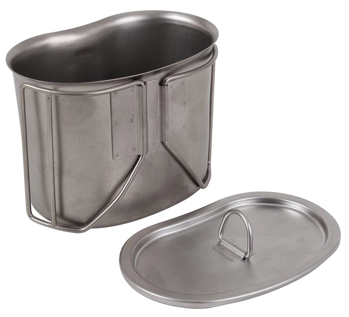 Rothco Stainless Steel Canteen Cup Lid - Rothco 11512