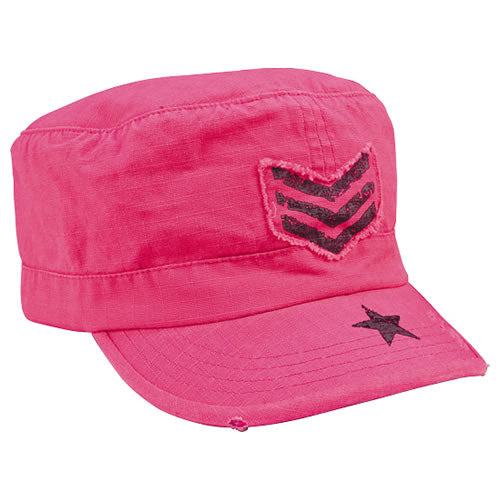 Rothco Women's Vintage Stripes & Stars Adjustable Fatigue Cap