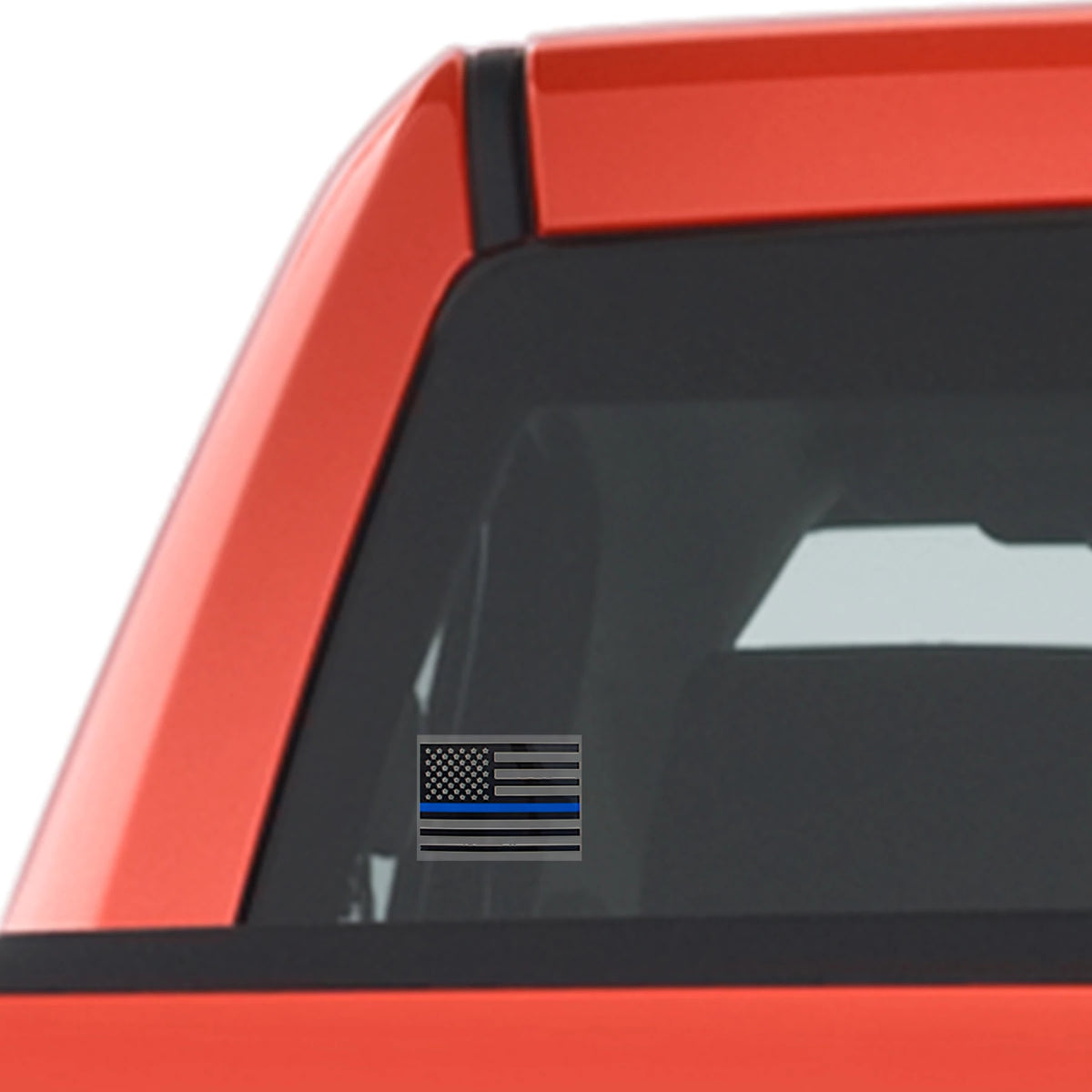Rothco Transparent Thin Blue Line Flag Decal - Rothco 12930