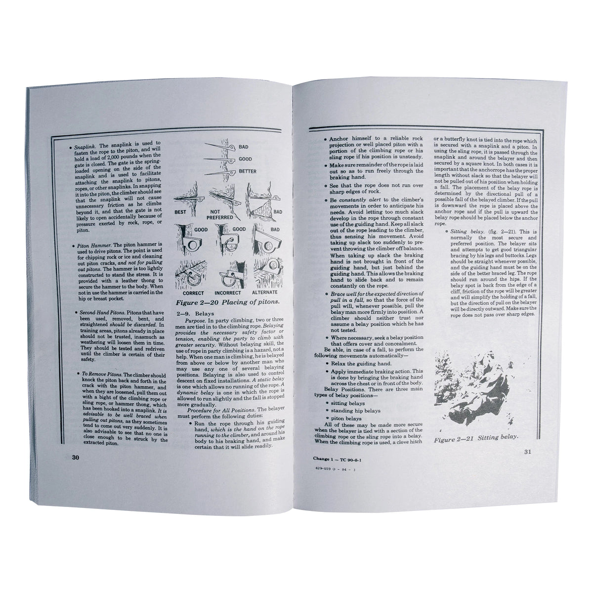 Military Mountaineering TC 90-6-1 Manual - Rothco 14002