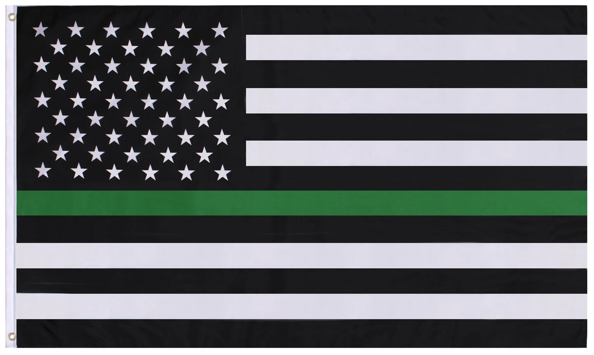 Rothco Thin Green Line Flag - Rothco 14457