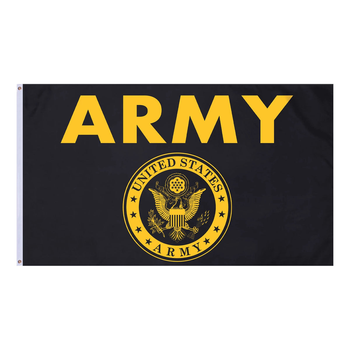 Rothco Black & Gold Army Flag - Rothco 1498