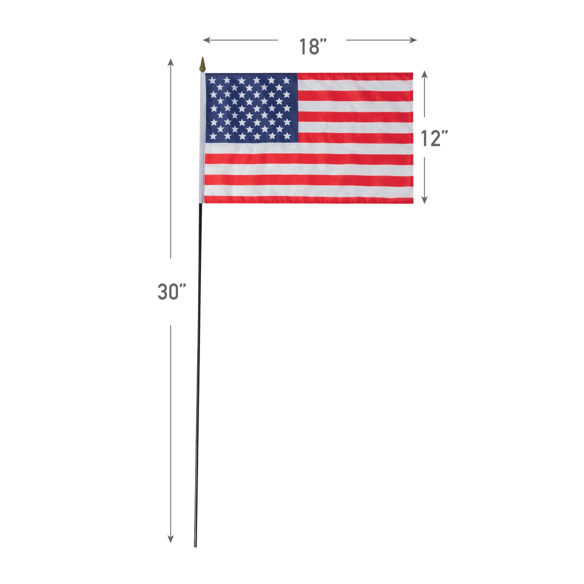 Rothco US Stick Flag - Rothco 15223