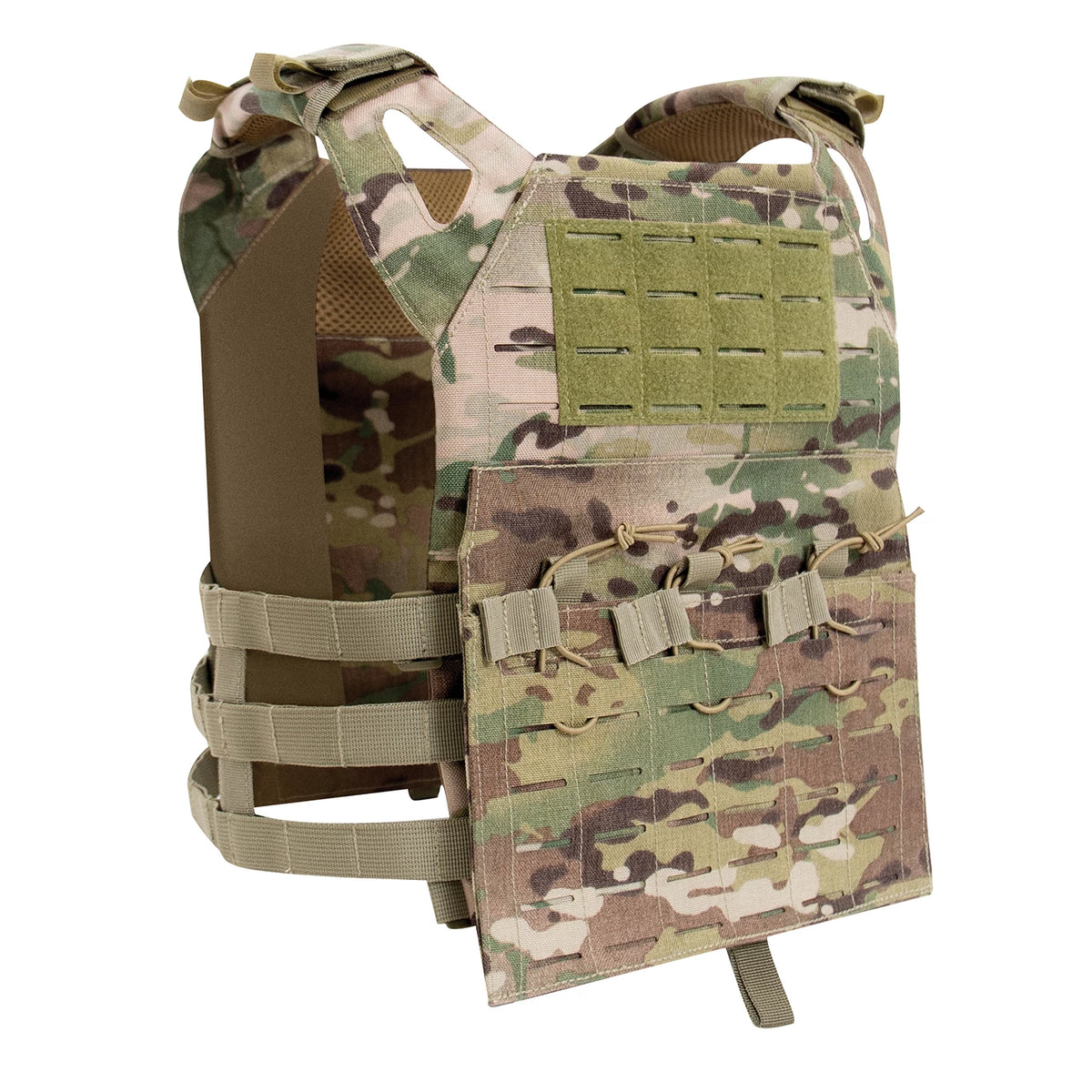 Rothco Laser Cut MOLLE Lightweight Armor Carrier Vest - Rothco 1526