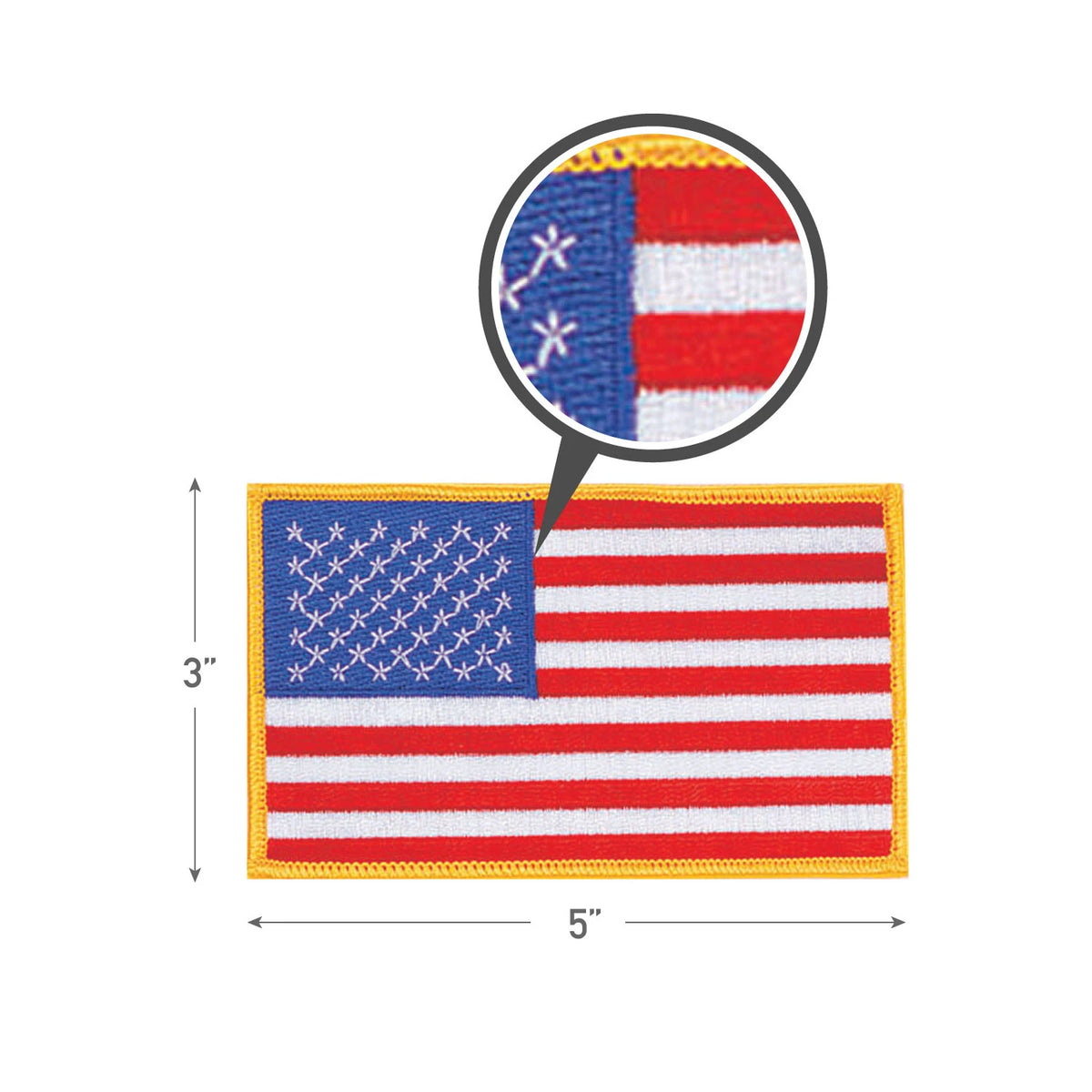 Rothco US Flag Patch - Rothco 1582