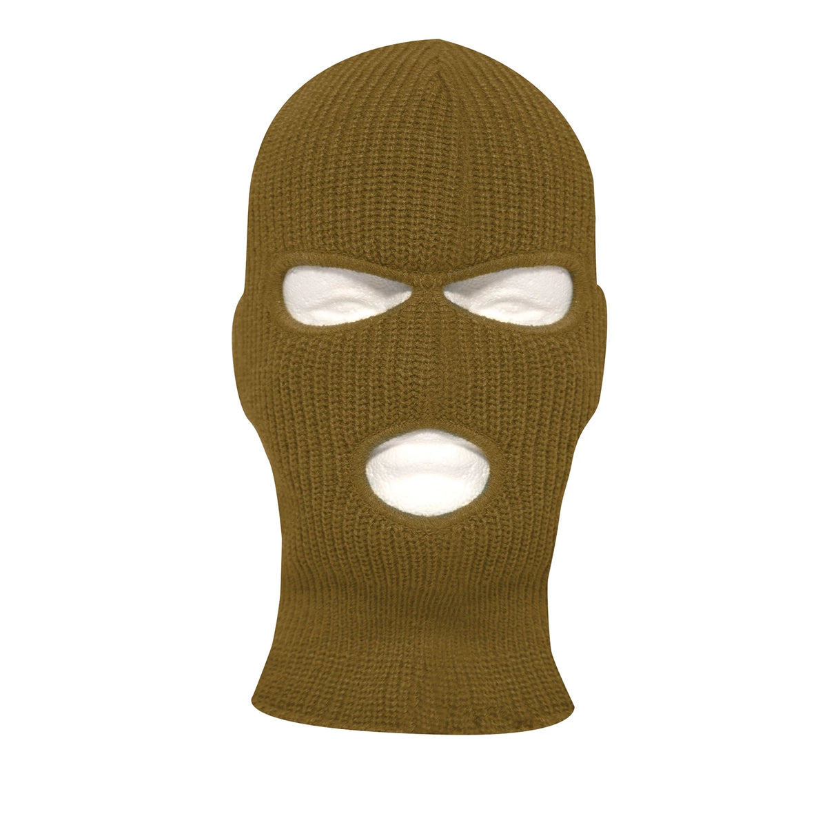 Rothco Fine Knit Three Hole Facemask - Rothco 15989