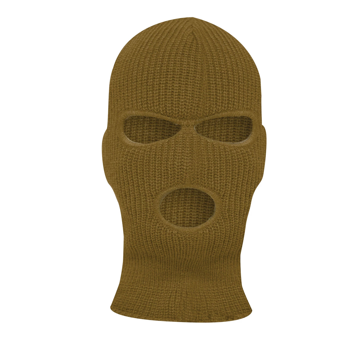 Rothco Fine Knit Three Hole Facemask - Rothco 15989